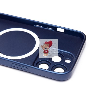 Чехол-накладка для Apple iPhone 13 Pro (темно-синий) - SM020 Matte SafeMag Чехол-накладка для Apple iPhone 13 Pro (темно-синий) - SM020 Matte SafeMag