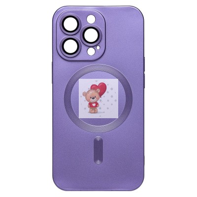 Чехол-накладка для Apple iPhone 13 Pro (сиреневый) - SM020 Matte SafeMag