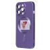 Чехол-накладка для Apple iPhone 13 Pro (сиреневый) - SM020 Matte SafeMag
