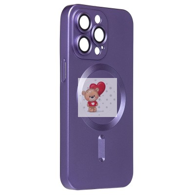 Чехол-накладка для Apple iPhone 13 Pro (сиреневый) - SM020 Matte SafeMag