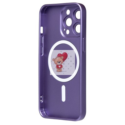 Чехол-накладка для Apple iPhone 13 Pro (сиреневый) - SM020 Matte SafeMag