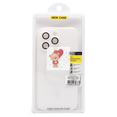 Чехол-накладка для Apple iPhone 13 Pro (белый) - SM020 Matte SafeMag