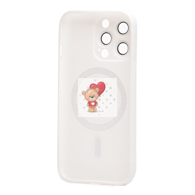 Чехол-накладка для Apple iPhone 13 Pro (белый) - SM020 Matte SafeMag