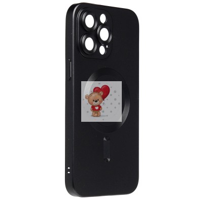 Чехол-накладка для Apple iPhone 14 Pro Max (черный) - SM020 Matte SafeMag Чехол-накладка для Apple iPhone 14 Pro Max (черный) - SM020 Matte SafeMag