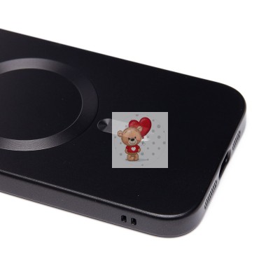 Чехол-накладка для Apple iPhone 14 Pro Max (черный) - SM020 Matte SafeMag Чехол-накладка для Apple iPhone 14 Pro Max (черный) - SM020 Matte SafeMag
