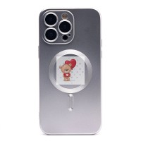 Чехол-накладка для Apple iPhone 14 Pro Max (титановый) - SM020 Matte SafeMag