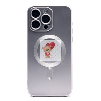 Чехол-накладка для Apple iPhone 15 Pro Max (титановый) - SM020 Matte SafeMag