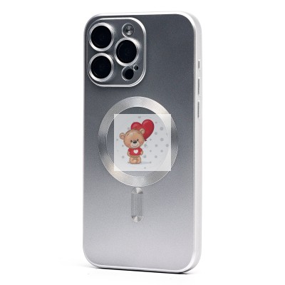 Чехол-накладка для Apple iPhone 15 Pro Max (титановый) - SM020 Matte SafeMag