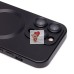 Чехол-накладка для Apple iPhone 15 Pro (черный) - SM020 Matte SafeMag