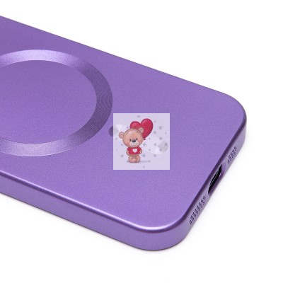 Чехол-накладка для Apple iPhone 15 Pro (сиреневый) - SM020 Matte SafeMag