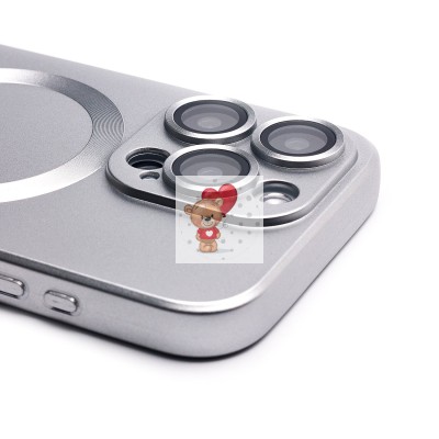 Чехол-накладка для Apple iPhone 15 Pro (титановый) - SM020 Matte SafeMag