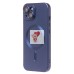 Чехол-накладка для Apple iPhone 15 (темно-синий) - SM020 Matte SafeMag Чехол-накладка для Apple iPhone 15 (темно-синий) - SM020 Matte SafeMag
