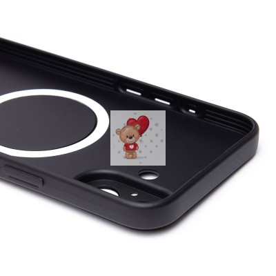 Чехол-накладка для Apple iPhone 16 Plus (черный) - SM020 Matte SafeMag Чехол-накладка для Apple iPhone 16 Plus (черный) - SM020 Matte SafeMag