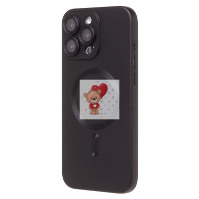 Чехол-накладка для Apple iPhone 16 Pro Max (черный) - SM020 Matte SafeMag