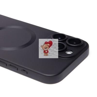 Чехол-накладка для Apple iPhone 16 Pro Max (черный) - SM020 Matte SafeMag