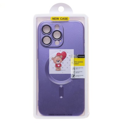 Чехол-накладка для Apple iPhone 16 Pro Max (сиреневый) - SM020 Matte SafeMag