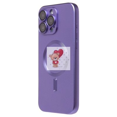 Чехол-накладка для Apple iPhone 16 Pro Max (сиреневый) - SM020 Matte SafeMag