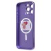 Чехол-накладка для Apple iPhone 16 Pro Max (сиреневый) - SM020 Matte SafeMag