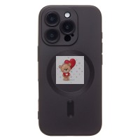 Чехол-накладка для Apple iPhone 16 Pro (черный) - SM020 Matte SafeMag