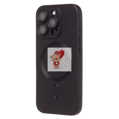 Чехол-накладка для Apple iPhone 16 Pro (черный) - SM020 Matte SafeMag