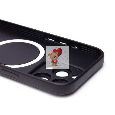 Чехол-накладка для Apple iPhone 16 Pro (черный) - SM020 Matte SafeMag