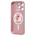 Чехол-накладка для Apple iPhone 16 Pro (светло-розовый) - SM020 Matte SafeMag
