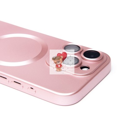 Чехол-накладка для Apple iPhone 16 Pro (светло-розовый) - SM020 Matte SafeMag