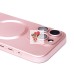 Чехол-накладка для Apple iPhone 16 Pro (светло-розовый) - SM020 Matte SafeMag