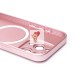 Чехол-накладка для Apple iPhone 16 Pro (светло-розовый) - SM020 Matte SafeMag
