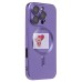 Чехол-накладка для Apple iPhone 16 Pro (сиреневый) - SM020 Matte SafeMag
