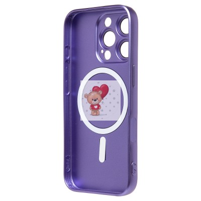 Чехол-накладка для Apple iPhone 16 Pro (сиреневый) - SM020 Matte SafeMag