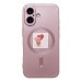 Чехол-накладка для Apple iPhone 16 (светло-розовый) - SM020 Matte SafeMag