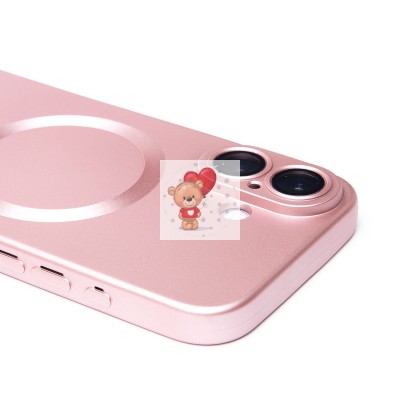 Чехол-накладка для Apple iPhone 16 (светло-розовый) - SM020 Matte SafeMag Чехол-накладка для Apple iPhone 16 (светло-розовый) - SM020 Matte SafeMag