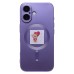 Чехол-накладка для Apple iPhone 16 (сиреневый) - SM020 Matte SafeMag