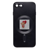 Чехол-накладка для Apple iPhone 8 (черный) - SM020 Matte SafeMag