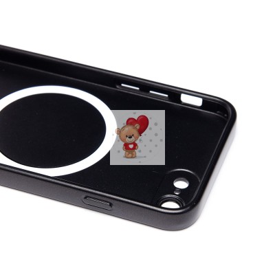 Чехол-накладка для Apple iPhone 8 (черный) - SM020 Matte SafeMag Чехол-накладка для Apple iPhone 8 (черный) - SM020 Matte SafeMag