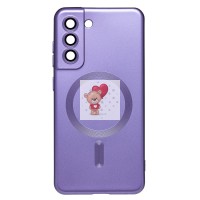 Чехол-накладка для Samsung Galaxy S21 FE (сиреневый) - SM020 Matte SafeMag Чехол-накладка для Samsung Galaxy S21 FE (сиреневый) - SM020 Matte SafeMag