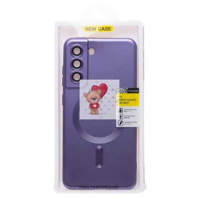 Чехол-накладка для Samsung Galaxy S21 FE (сиреневый) - SM020 Matte SafeMag Чехол-накладка для Samsung Galaxy S21 FE (сиреневый) - SM020 Matte SafeMag