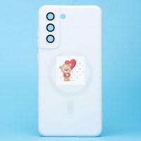 Чехол-накладка для Samsung Galaxy S21 FE (белый) - SM020 Matte SafeMag Чехол-накладка для Samsung Galaxy S21 FE (белый) - SM020 Matte SafeMag