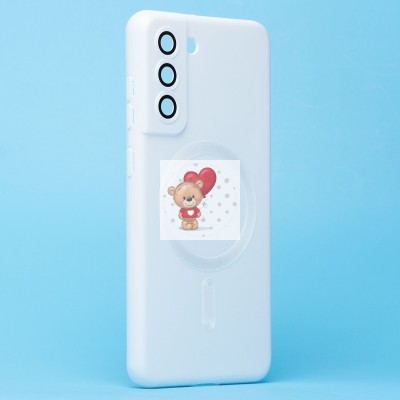 Чехол-накладка для Samsung Galaxy S21 FE (белый) - SM020 Matte SafeMag Чехол-накладка для Samsung Galaxy S21 FE (белый) - SM020 Matte SafeMag