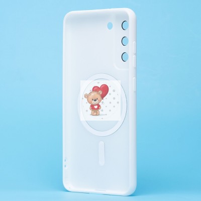 Чехол-накладка для Samsung Galaxy S21 FE (белый) - SM020 Matte SafeMag Чехол-накладка для Samsung Galaxy S21 FE (белый) - SM020 Matte SafeMag