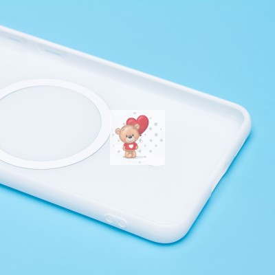 Чехол-накладка для Samsung Galaxy S21 FE (белый) - SM020 Matte SafeMag Чехол-накладка для Samsung Galaxy S21 FE (белый) - SM020 Matte SafeMag