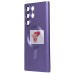 Чехол-накладка для Samsung Galaxy S22 Ultra (сиреневый) - SM020 Matte SafeMag Чехол-накладка для Samsung Galaxy S22 Ultra (сиреневый) - SM020 Matte SafeMag