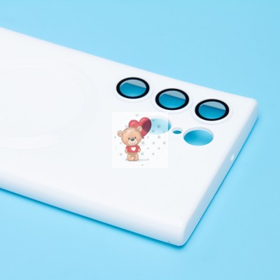 Чехол-накладка для Samsung Galaxy S22 Ultra (белый) - SM020 Matte SafeMag Чехол-накладка для Samsung Galaxy S22 Ultra (белый) - SM020 Matte SafeMag