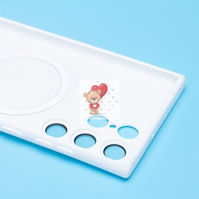 Чехол-накладка для Samsung Galaxy S22 Ultra (белый) - SM020 Matte SafeMag Чехол-накладка для Samsung Galaxy S22 Ultra (белый) - SM020 Matte SafeMag