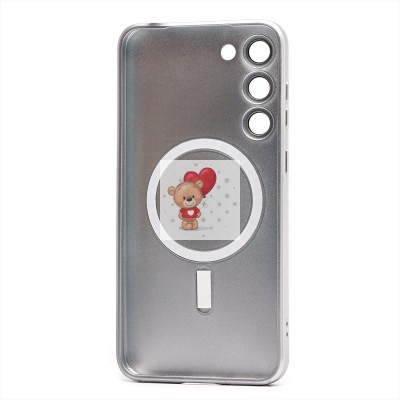 Чехол-накладка для Samsung Galaxy S23 Plus (титановый) - SM020 Matte SafeMag Чехол-накладка для Samsung Galaxy S23 Plus (титановый) - SM020 Matte SafeMag