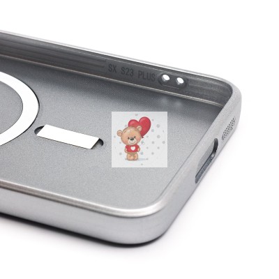 Чехол-накладка для Samsung Galaxy S23 Plus (титановый) - SM020 Matte SafeMag Чехол-накладка для Samsung Galaxy S23 Plus (титановый) - SM020 Matte SafeMag