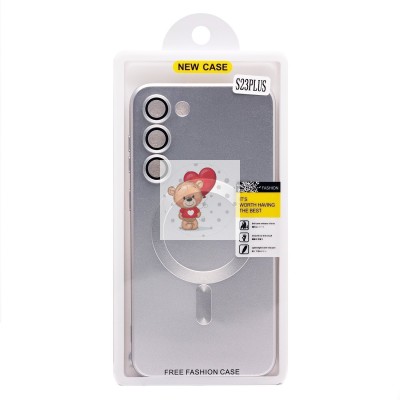 Чехол-накладка для Samsung Galaxy S23 Plus (титановый) - SM020 Matte SafeMag Чехол-накладка для Samsung Galaxy S23 Plus (титановый) - SM020 Matte SafeMag