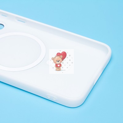 Чехол-накладка для Samsung Galaxy S23 Plus (белый) - SM020 Matte SafeMag