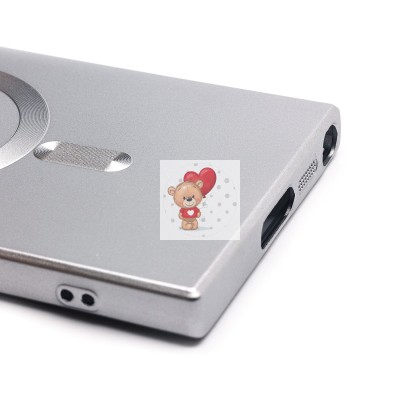 Чехол-накладка для Samsung Galaxy S23 Ultra (титановый) - SM020 Matte SafeMag